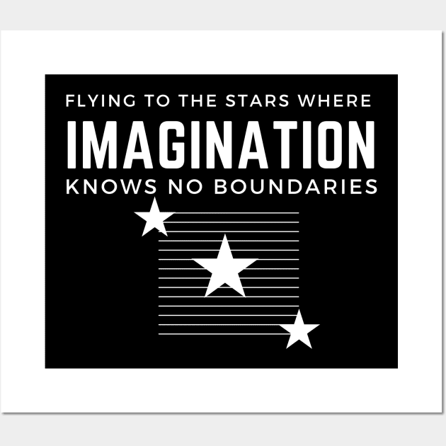 Flying to the stars Wall Art by J.Tailor